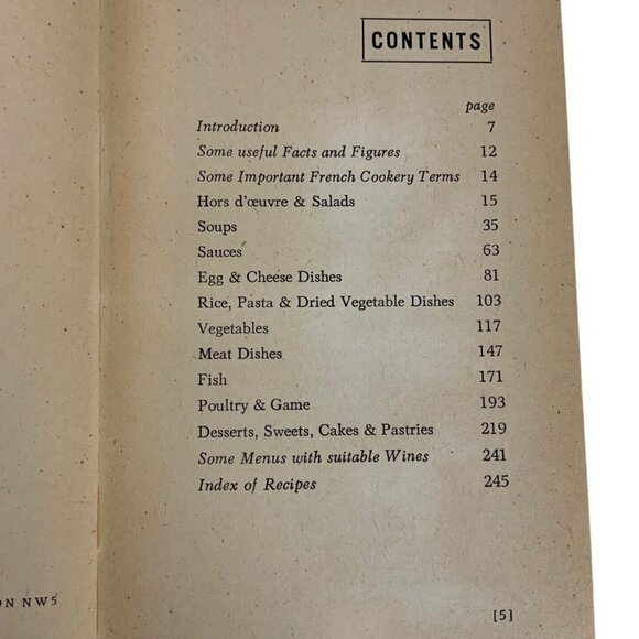 Cooking the French Way By Elizabeth Smart & Agnes Ryan 1960 Revised Hardcover - Picture 8 of 14